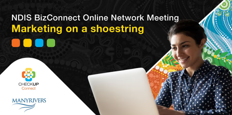 August Biz Connect - marketing on a shoestring. Guest Many Rivers